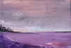 Purple Sea Crawfordsburn - Original Oil Painting