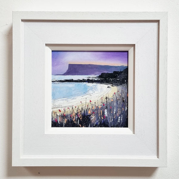 Purple Sky Fairhead - Original Oil Painting