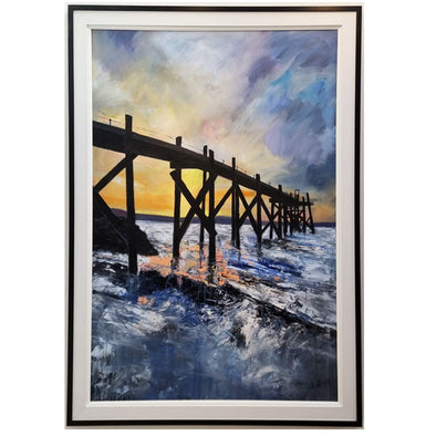 Holywood Jetty - Original Oil Painting