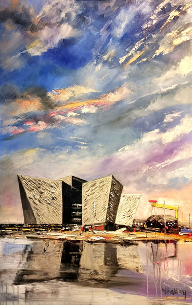 Beautiful Day, Titanic Museum - Original Oil Painting