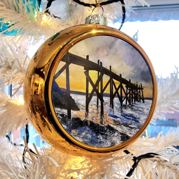 Holywood Jetty - Christmas Bauble Ltd Edition