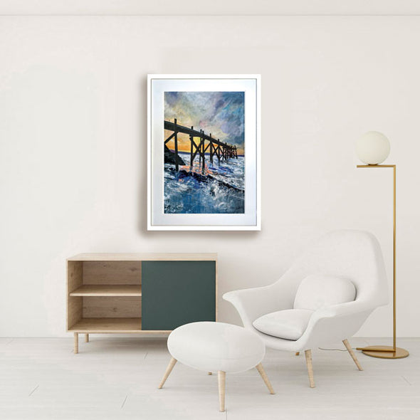 Holywood Jetty - Limited Edition Print