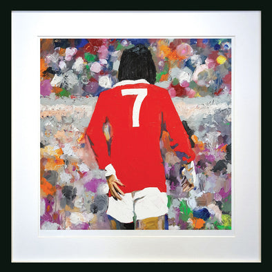 George Best - Simply the Best - Limited Edition Print - Stephen Whalley Artist