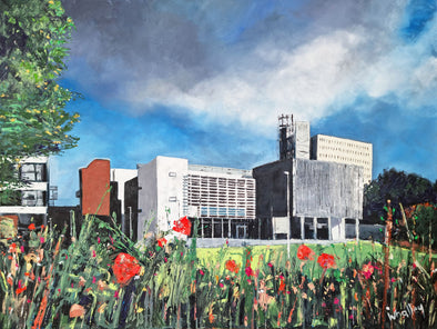 University of Ulster Coleraine Campus - Original Oil Painting