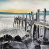 Holywood Jetty - Original Oil Painting - Stephen Whalley Artist