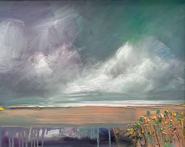Peachy Beach, Dundrum - Original Oil Painting - Stephen Whalley Artist